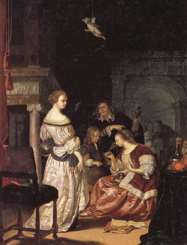 Frans van Mieris The Painter with His Family